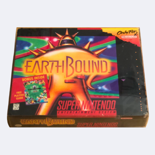 Earthbound Complete in big box for the Super Nintendo video game MWGAMES 