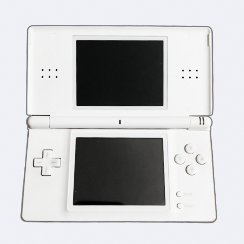 A white Nintendo DS lite console MWGames