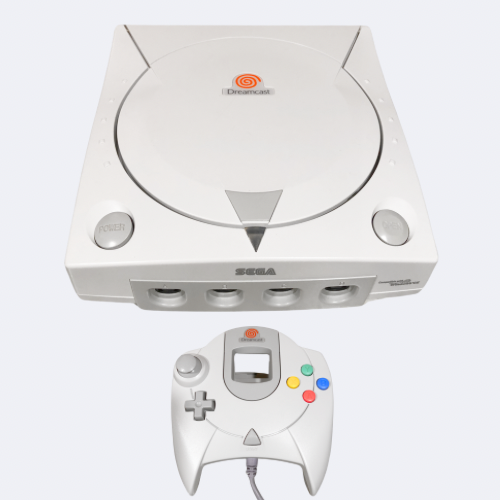 SEGA Dreamcast System With Cords And Controller