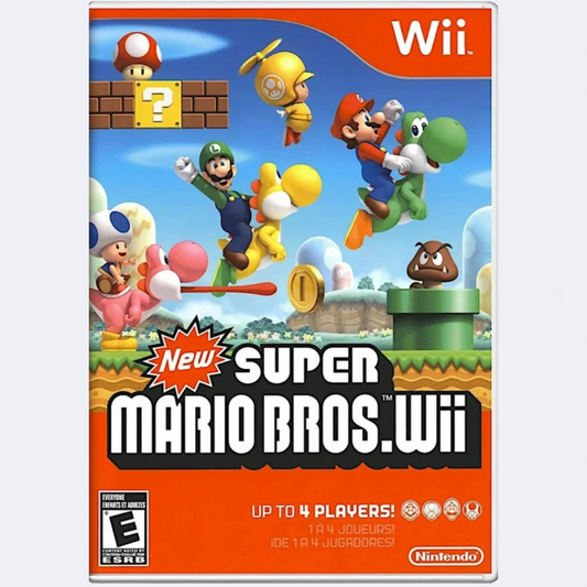 New Super Mario Bros Wii - Wii Game